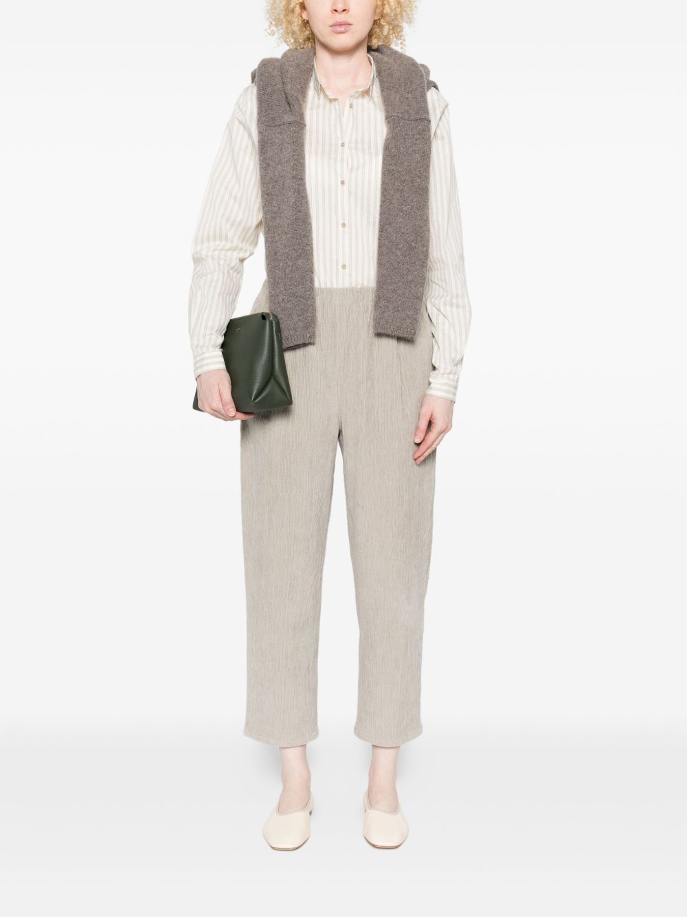Apuntob Trousers Beige Apuntob