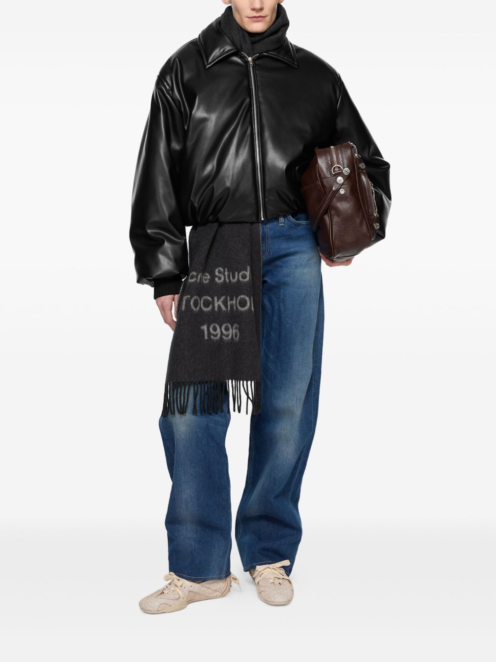Acne Studios Coats Black Acne Studios