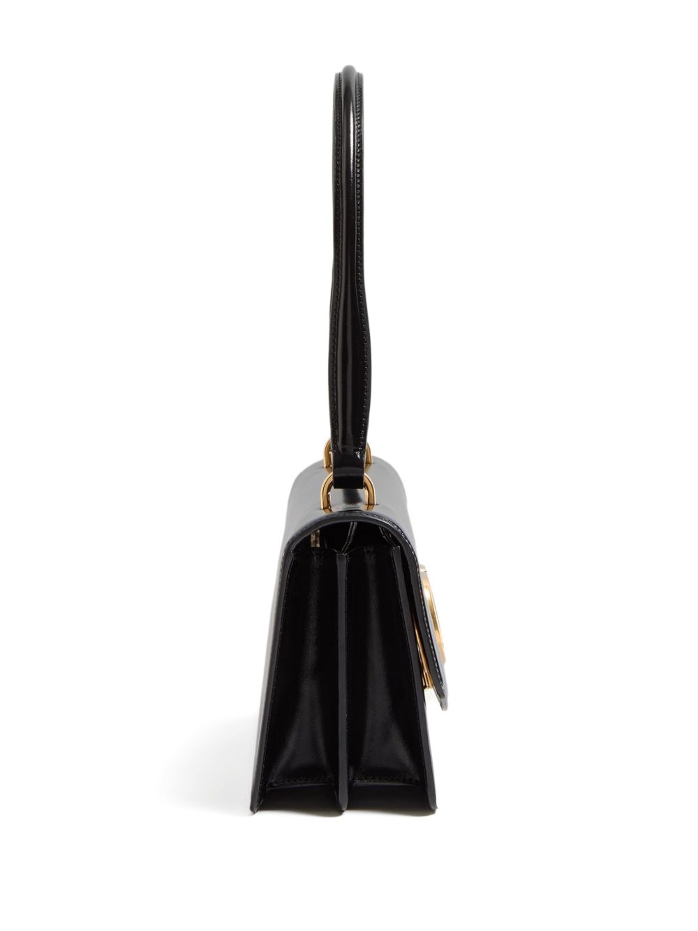 Valentino Garavani Vain Glossy Calfskin Handle Bag