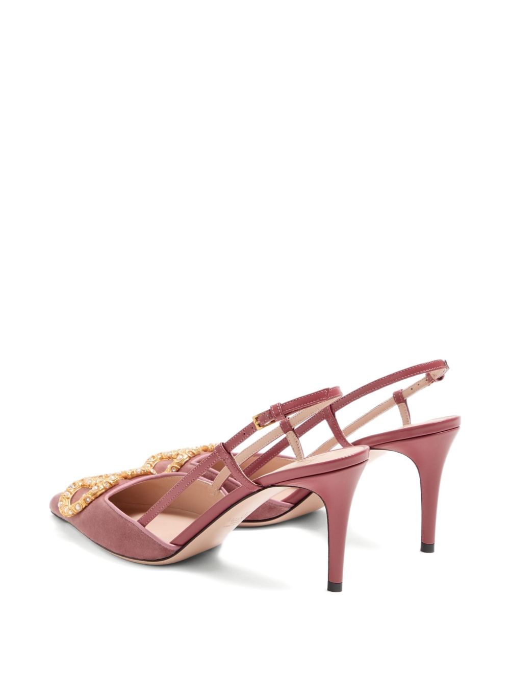 Valentino Garavani 80mm VLogo Signature embellished pumps Valentino Garavani 