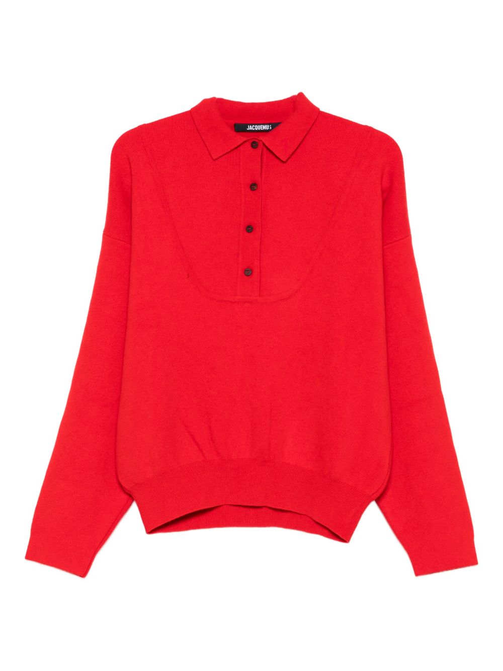 JACQUEMUS T-shirts and Polos Red JACQUEMUS