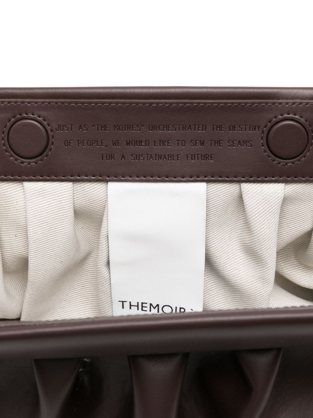 Themoire' Bios pleated clutch bag Themoire'