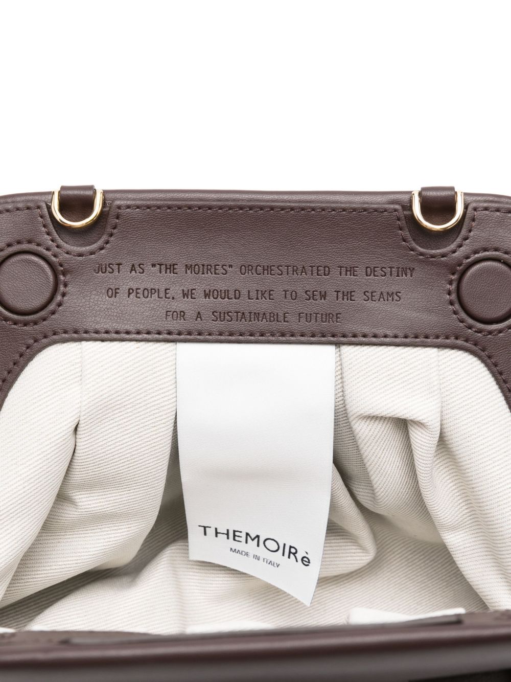 Themoire' Bios pleated clutch bag Themoire'