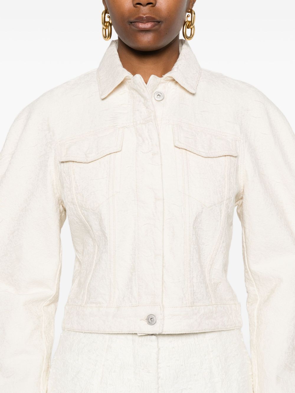 JACQUEMUS Coats White JACQUEMUS 