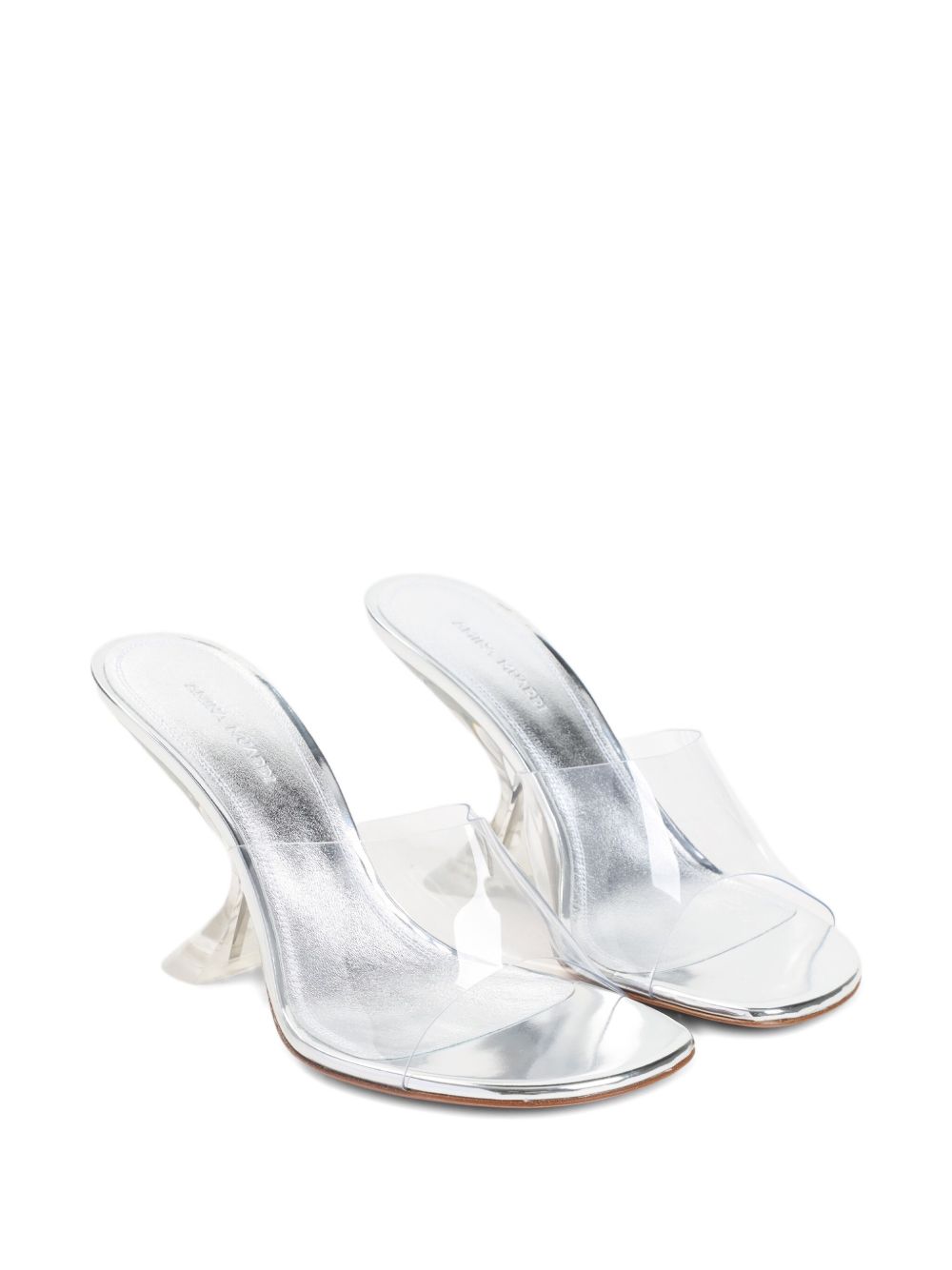 Amina Muaddi Sandals Grey Amina Muaddi