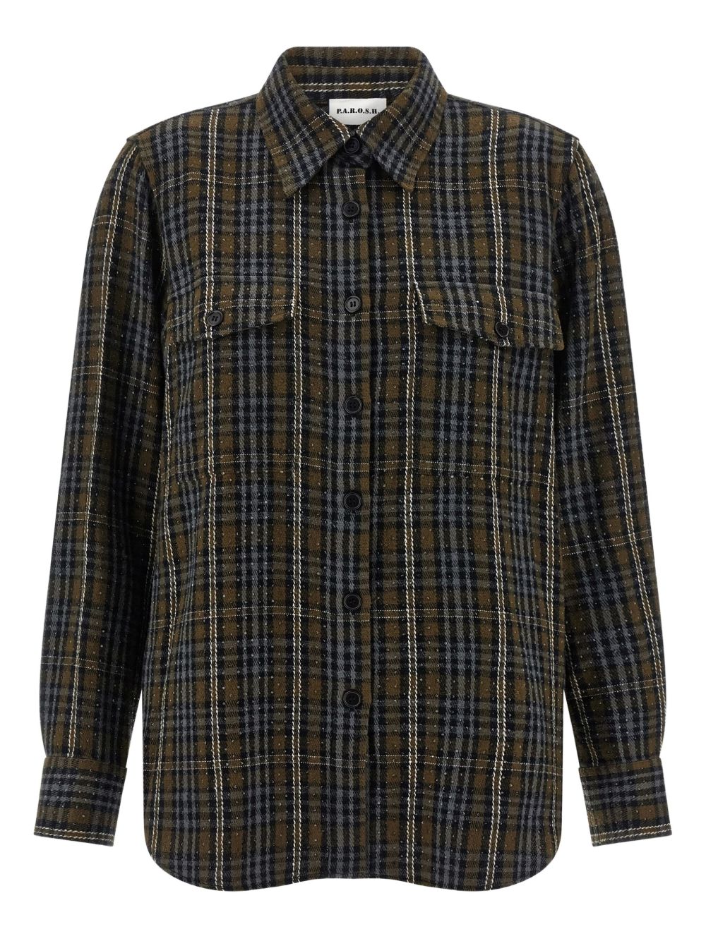 Parosh Shirts Green Parosh