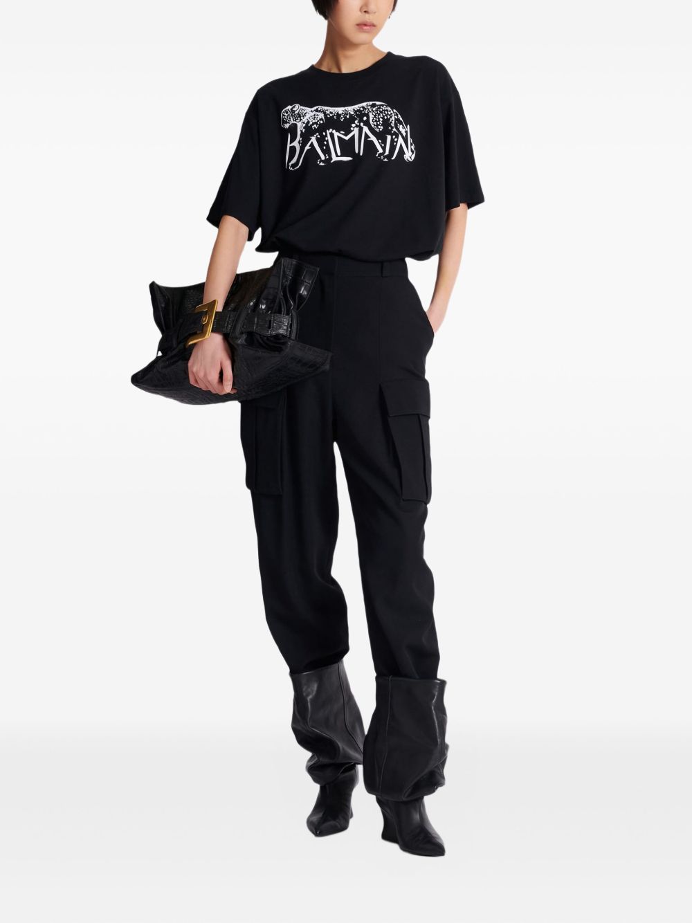 Balmain Leopard print T-shirt Balmain