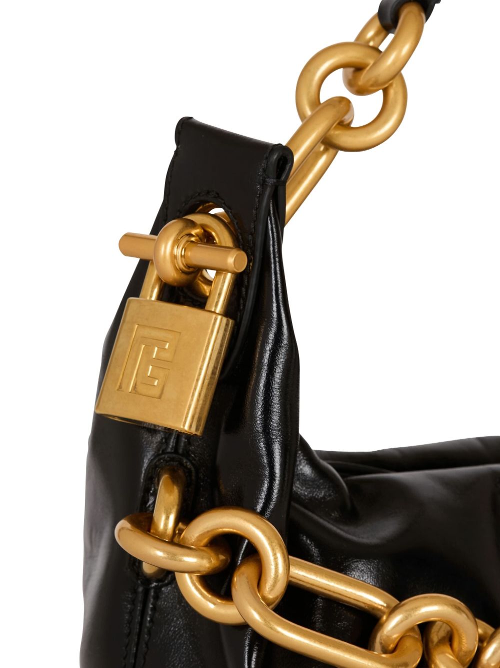 Balmain Sync medium leather shoulder bag Balmain