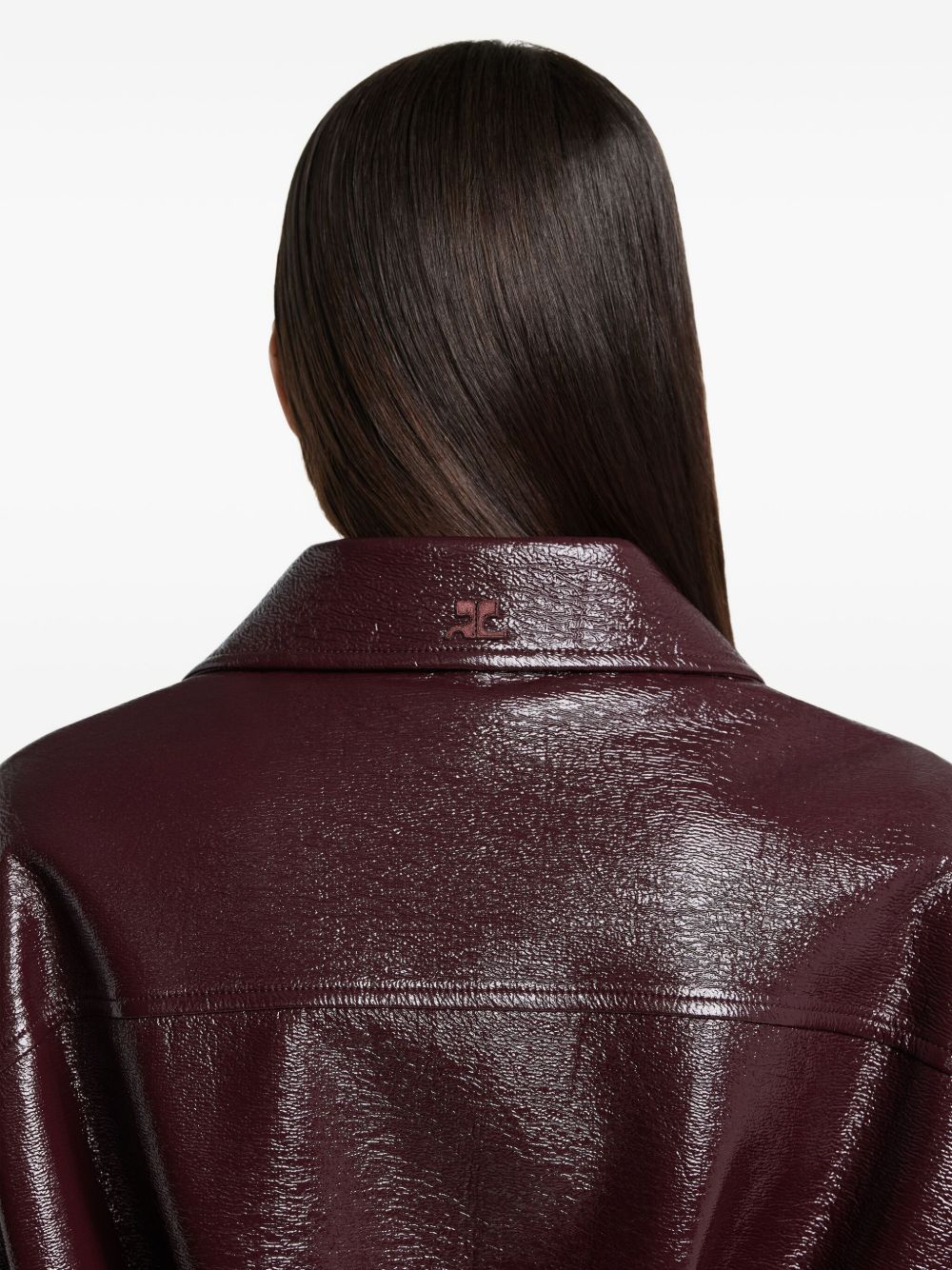 Courreges Coats Bordeaux Courreges