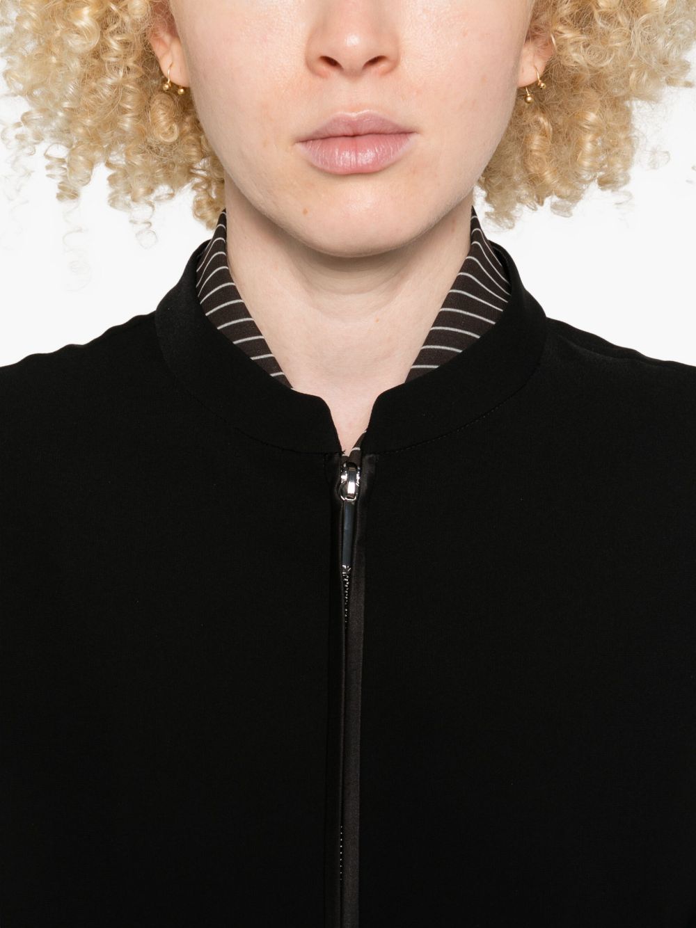 Emporio Armani Coats Black Emporio Armani 