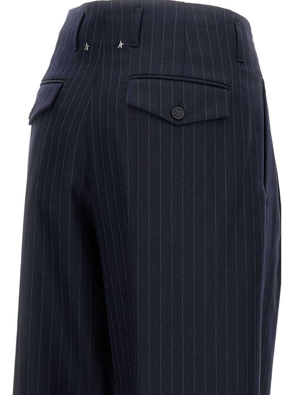 Golden Goose Trousers Blue Golden Goose