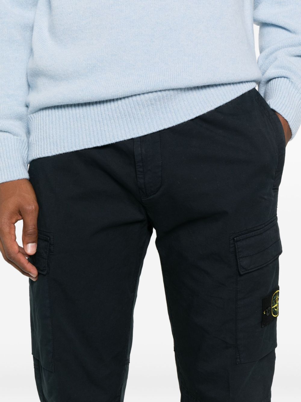 Stone Island Trousers Blue Stone Island