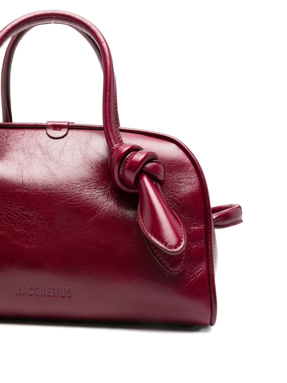 Jacquemus top-handle knot-detail bag JACQUEMUS