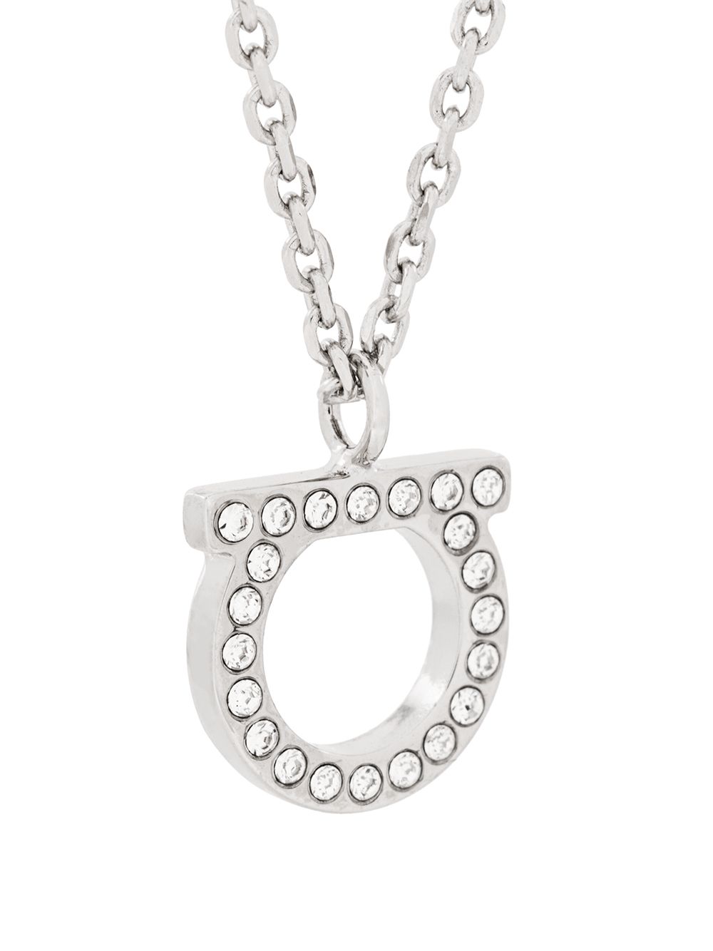 Ferragamo Gancini necklace with crystals Ferragamo