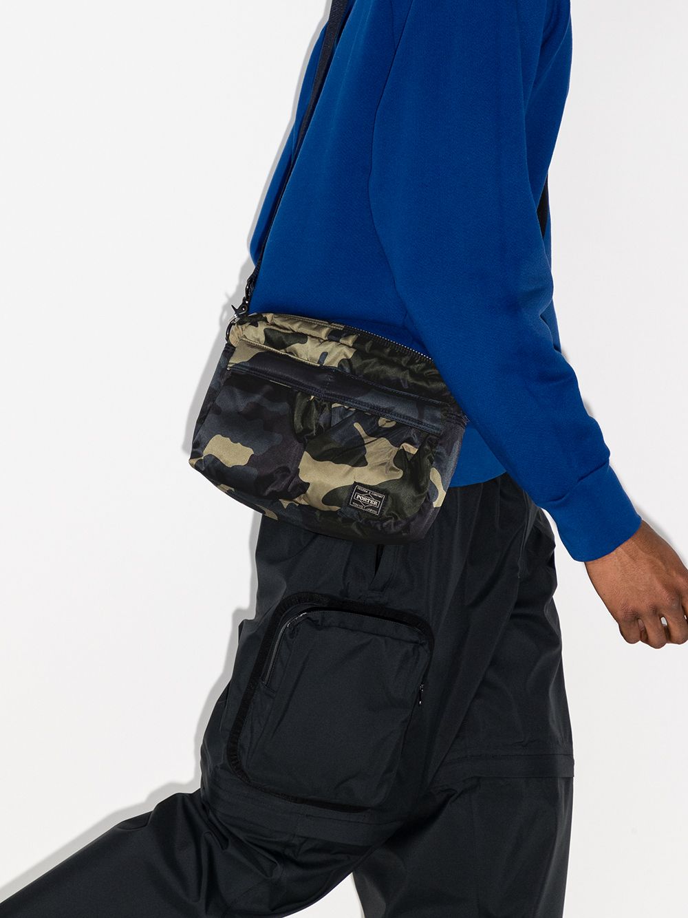Porter Counter Shade Nylon Crossbody Bag Porter