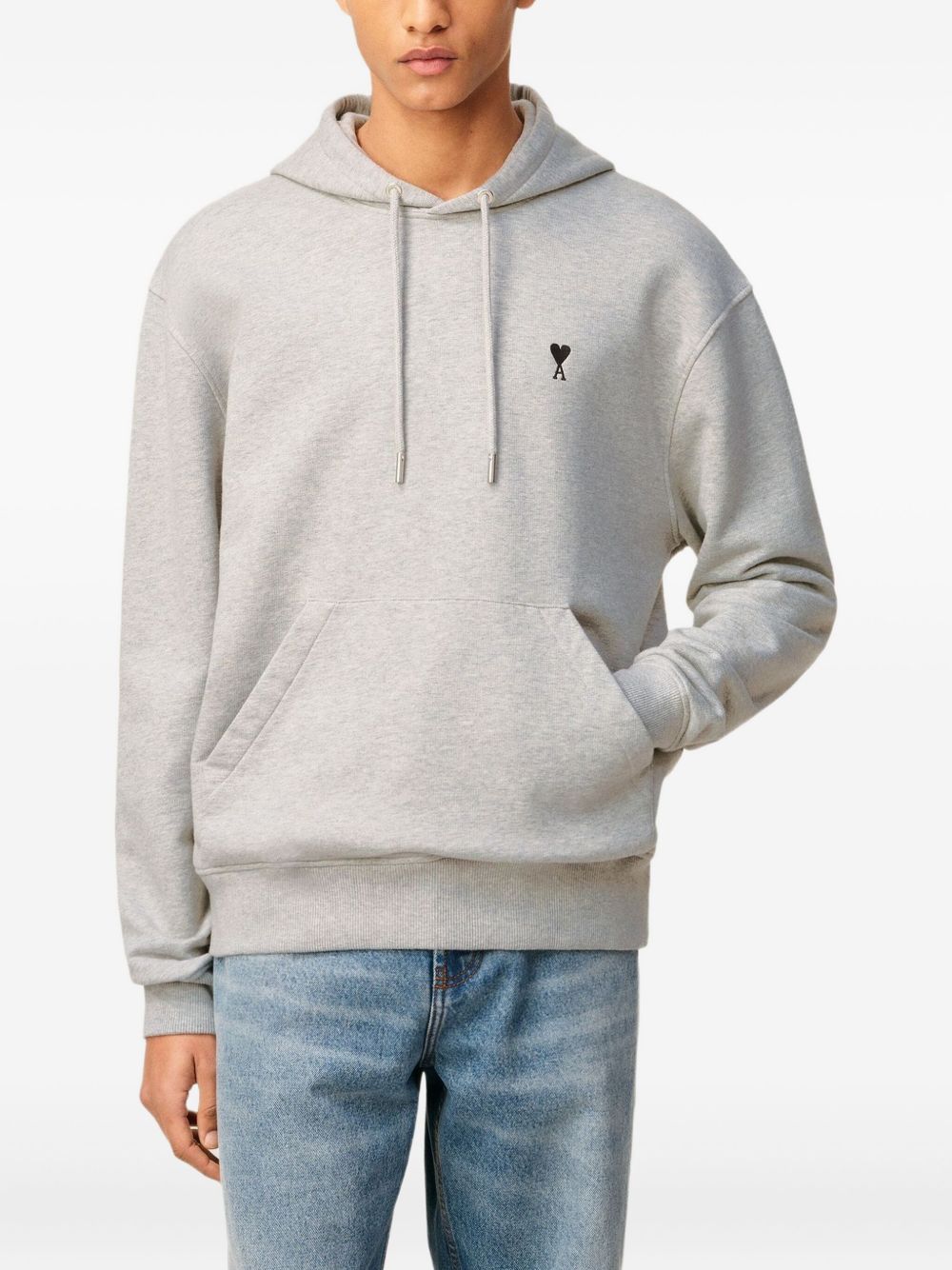 Ami Paris Sweaters Light Grey Ami Paris