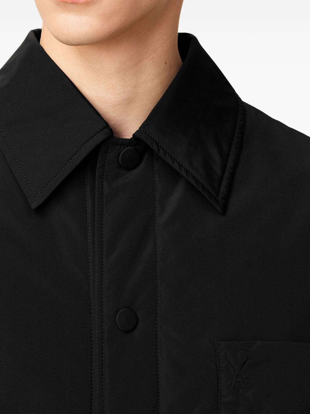 Ami Paris Jackets Black Ami Paris