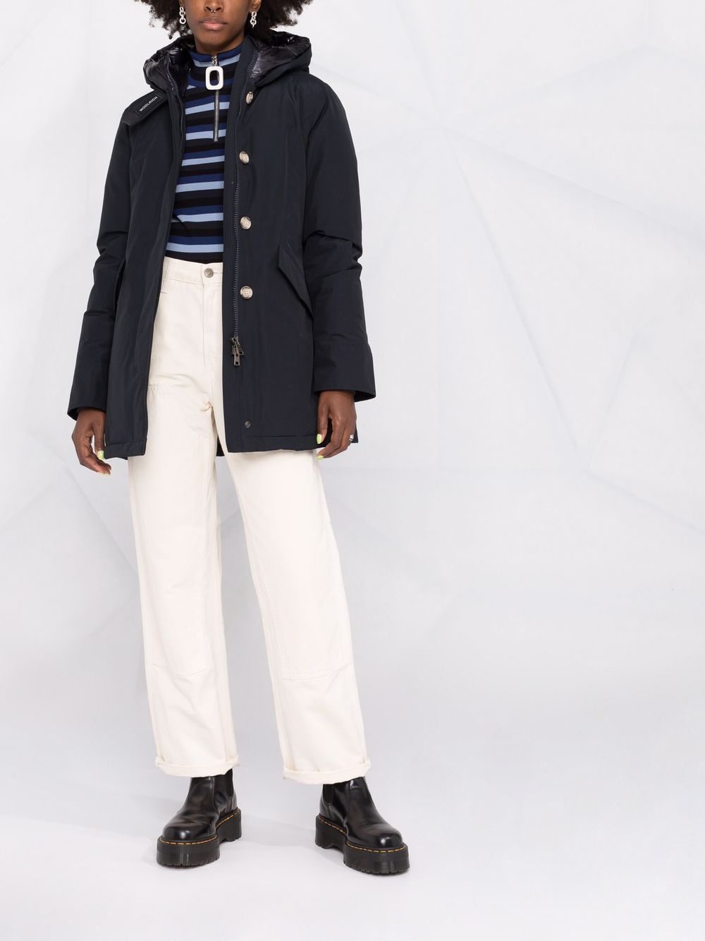 Woolrich Coats Blue Woolrich