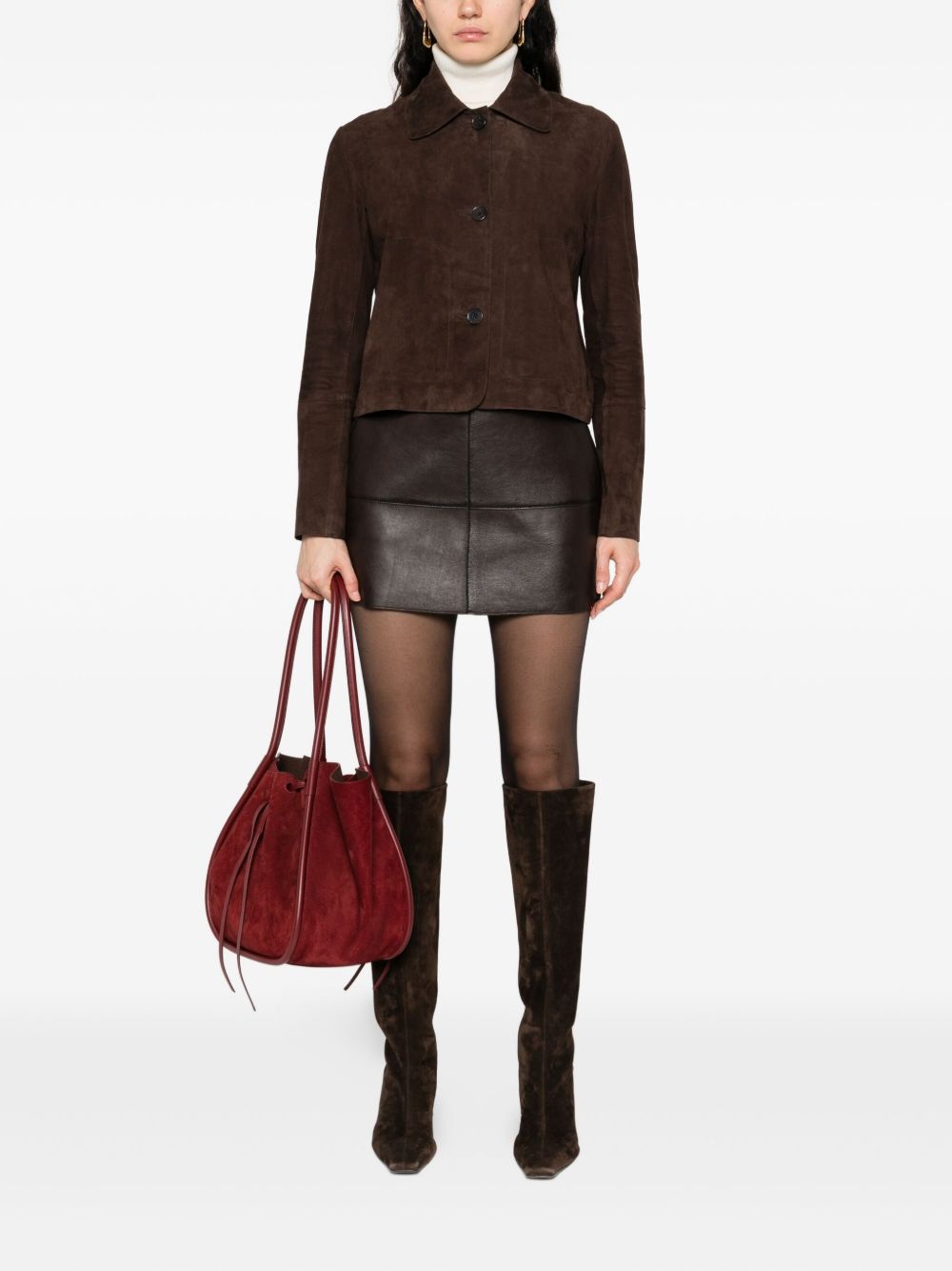 Parosh Skirts Brown Parosh