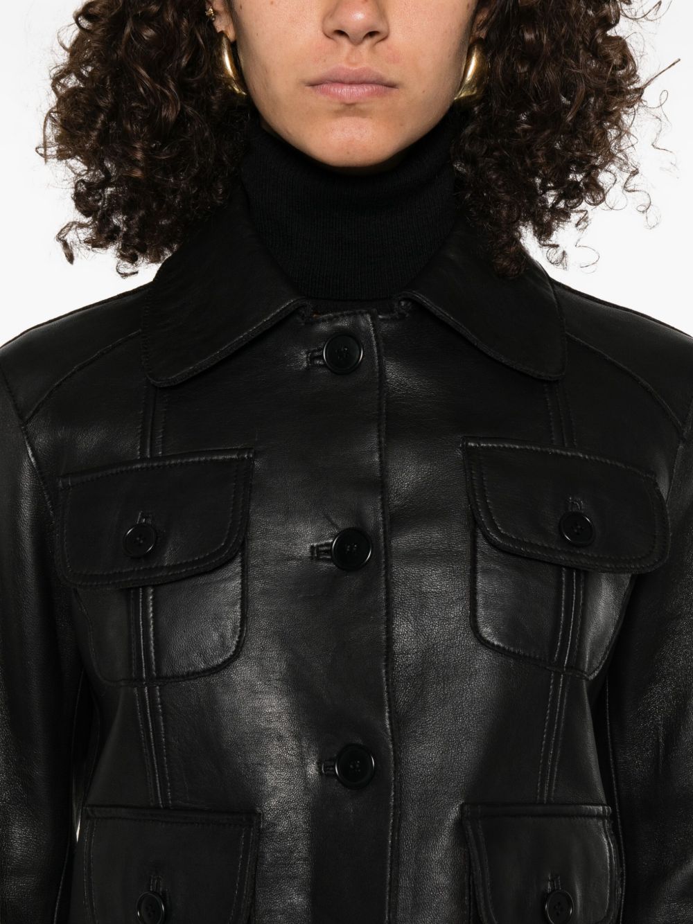 Parosh Jackets Black Parosh