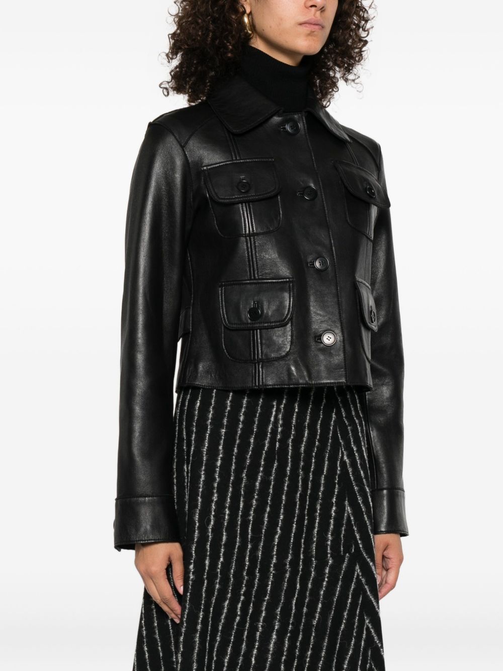 Parosh Jackets Black Parosh