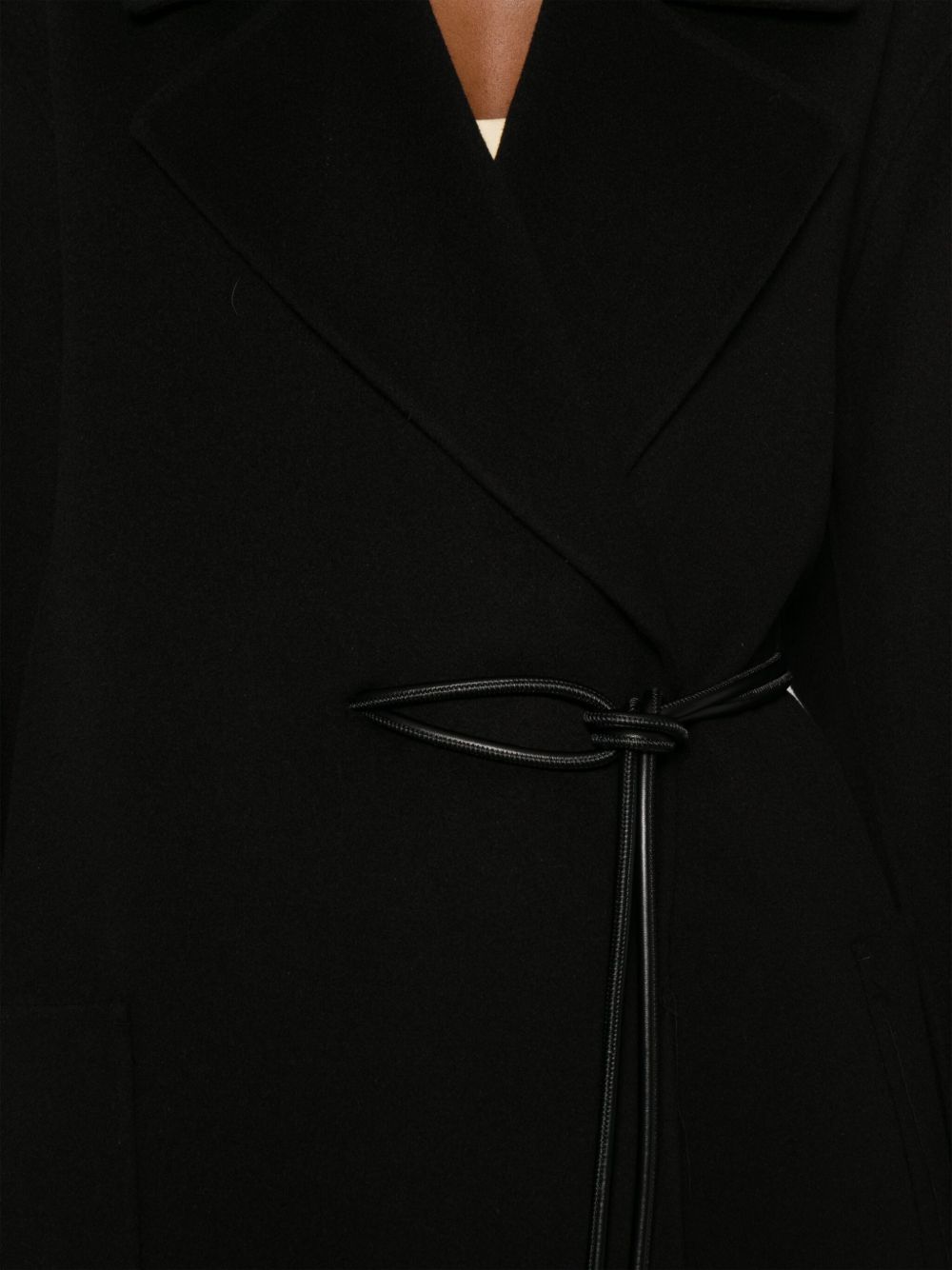 SPORTMAX PRE Coats Black SPORTMAX PRE 