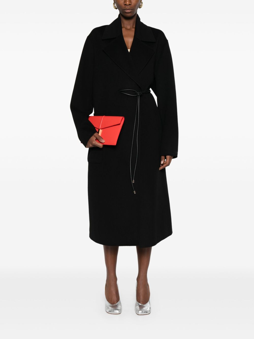 SPORTMAX PRE Coats Black SPORTMAX PRE 