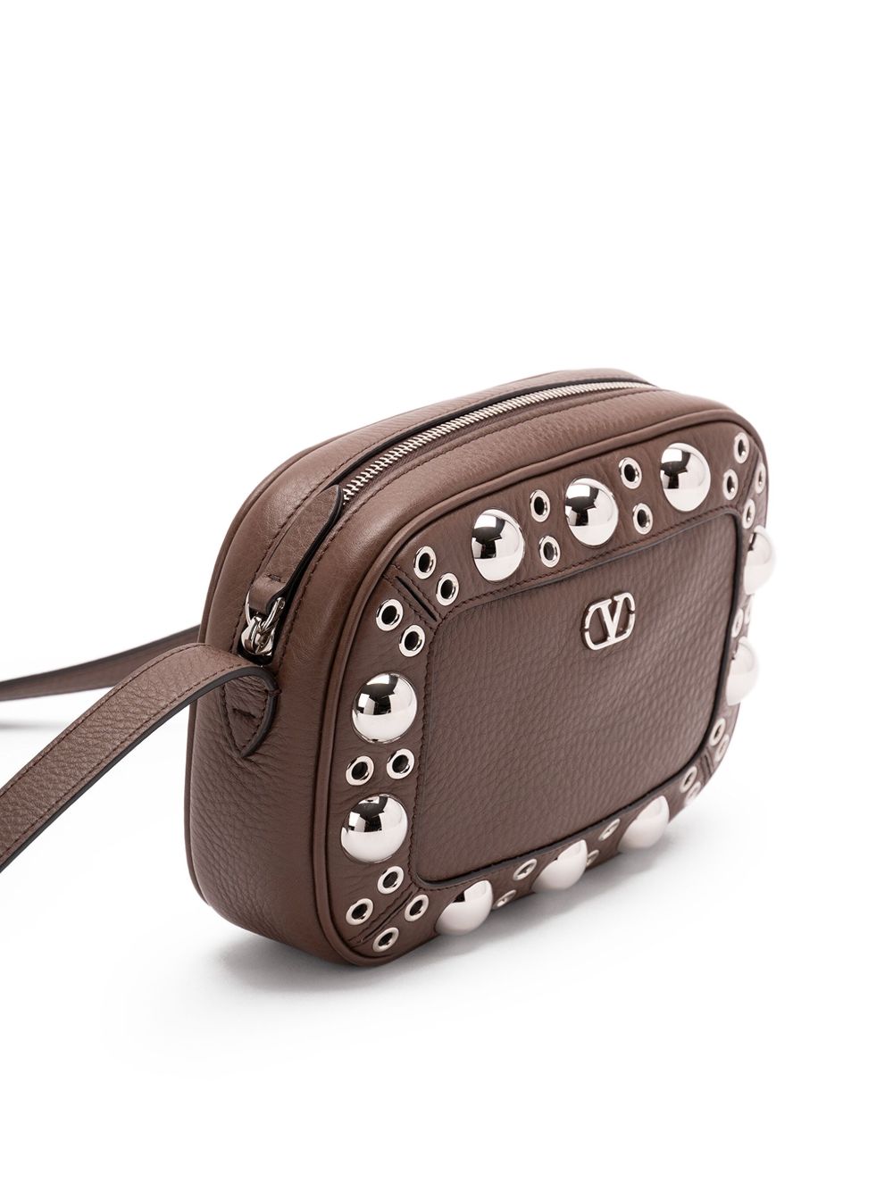 Valentino Garavani Nellcôte eyelet-embellished cross body bag Valentino Garavani 