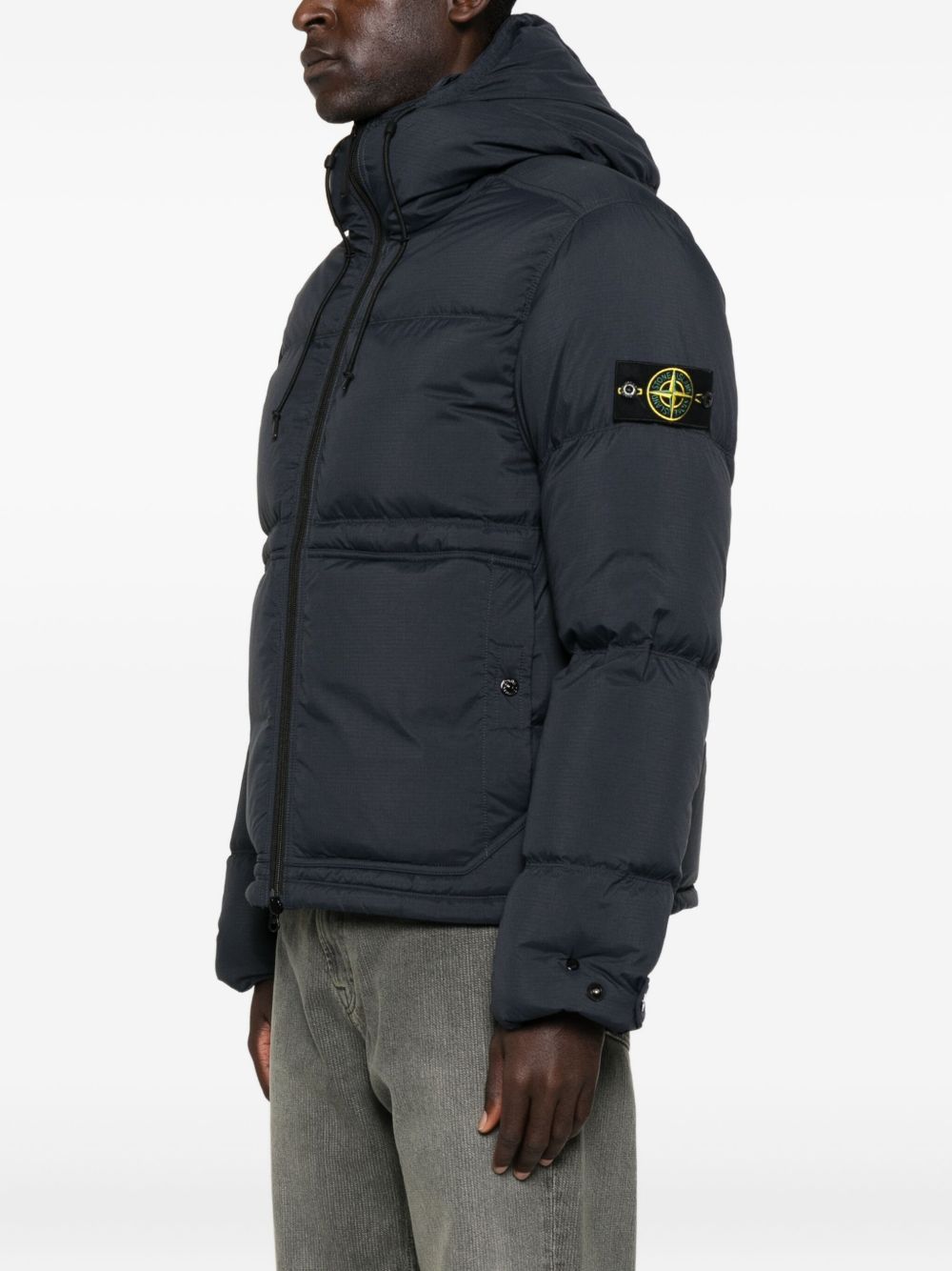 Stone Island Coats Blue Stone Island