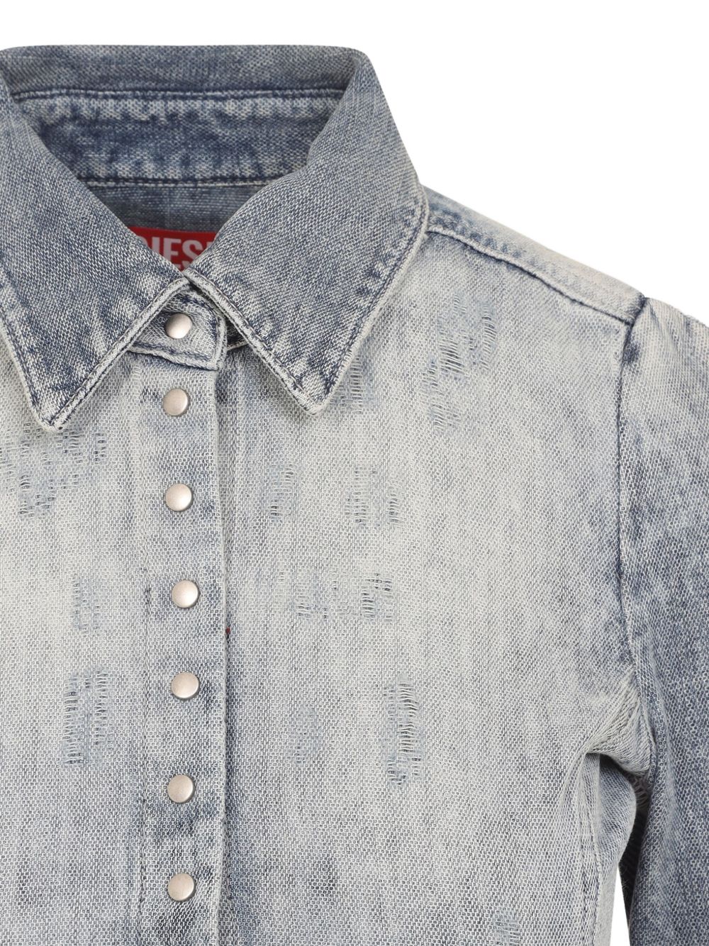 Diesel Shirts Clear Blue Diesel