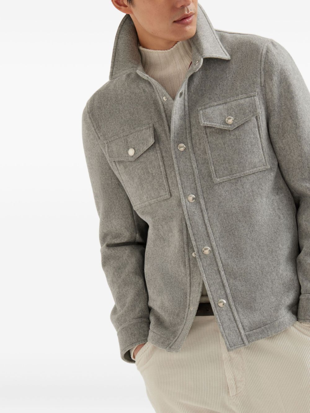 Brunello Cucinelli Shirt-style pocket jacket Brunello Cucinelli 