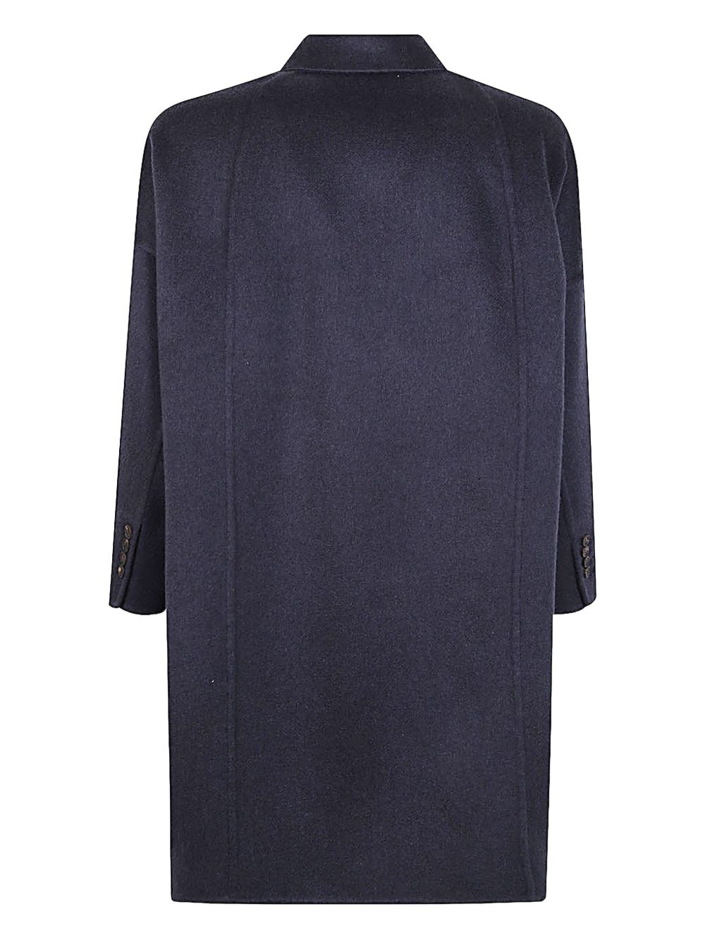 Brunello Cucinelli Double-breasted long-sleeve coat Brunello Cucinelli