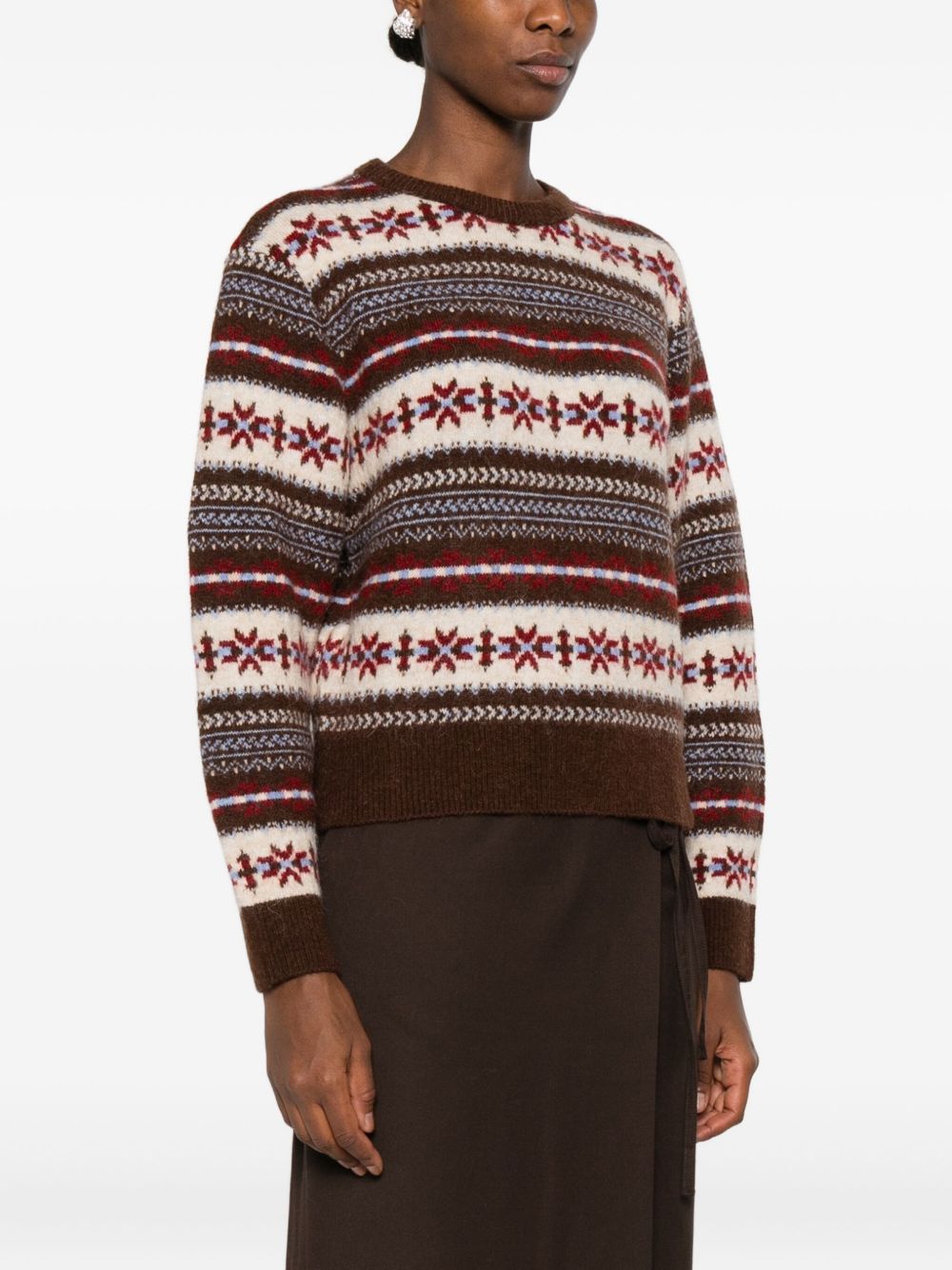 DUNST Sweaters Brown Dunst