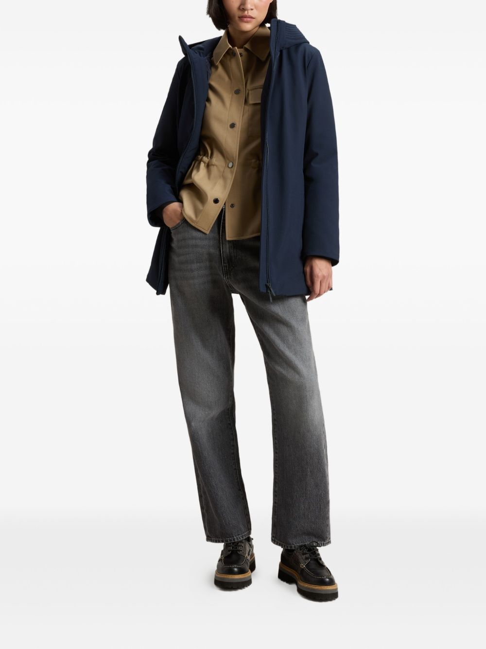 Woolrich Coats Blue Woolrich
