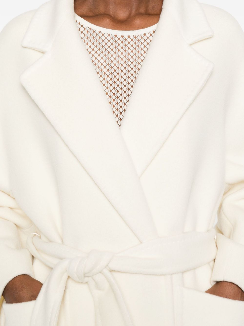 Tagliatore Coats Cream Tagliatore