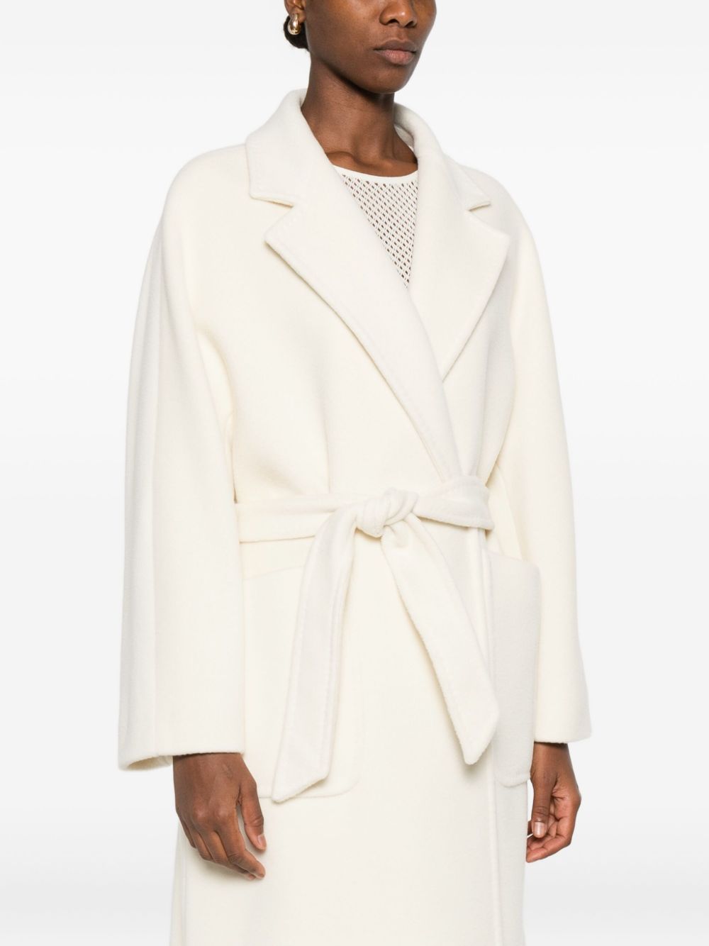 Tagliatore Coats Cream Tagliatore