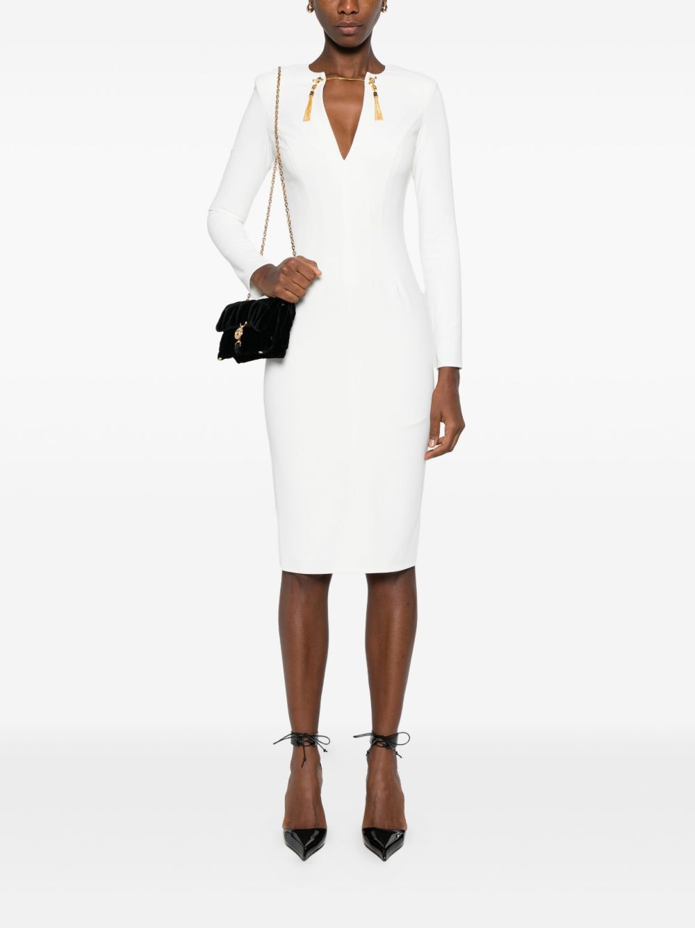 Elisabetta Franchi Dresses Ivory Elisabetta Franchi
