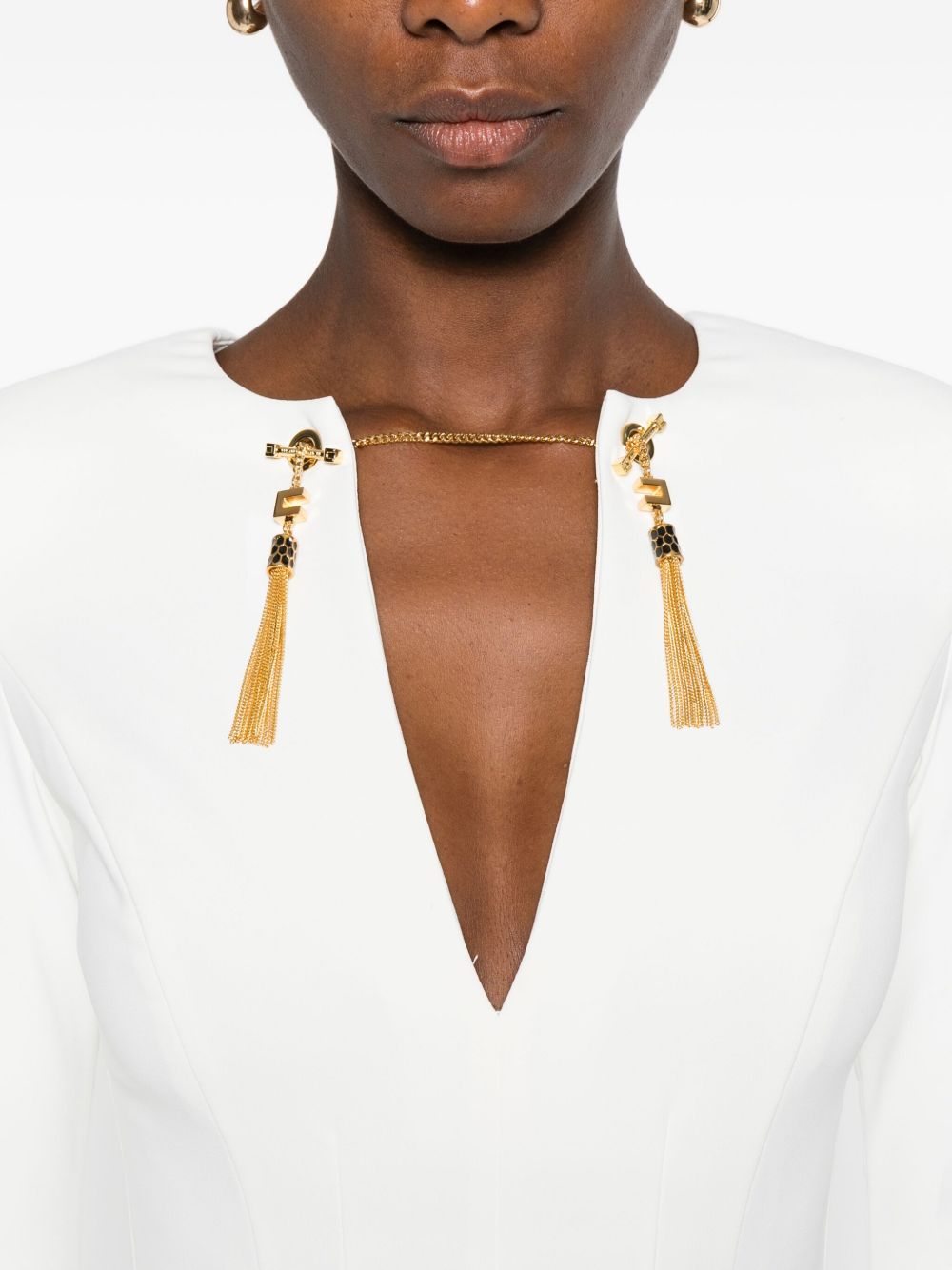 Elisabetta Franchi Dresses Ivory Elisabetta Franchi