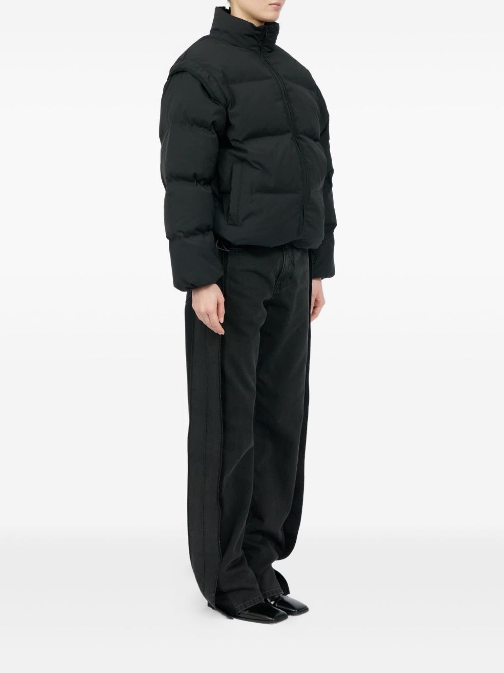 MM6 Maison Margiela Coats Black MM6 Maison Margiela