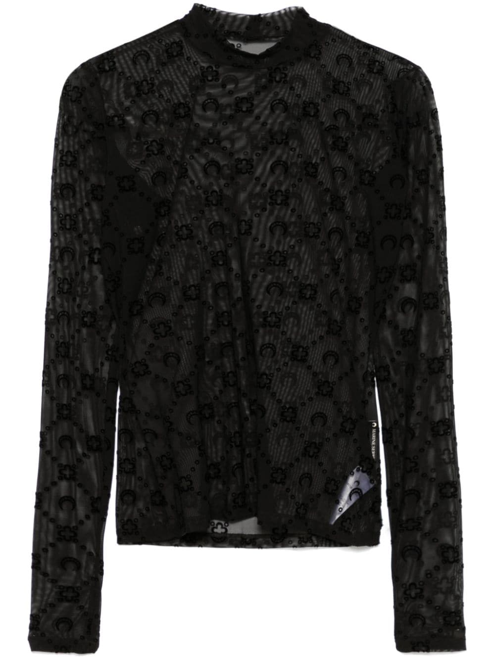 MARINE SERRE Top Black Marine Serre