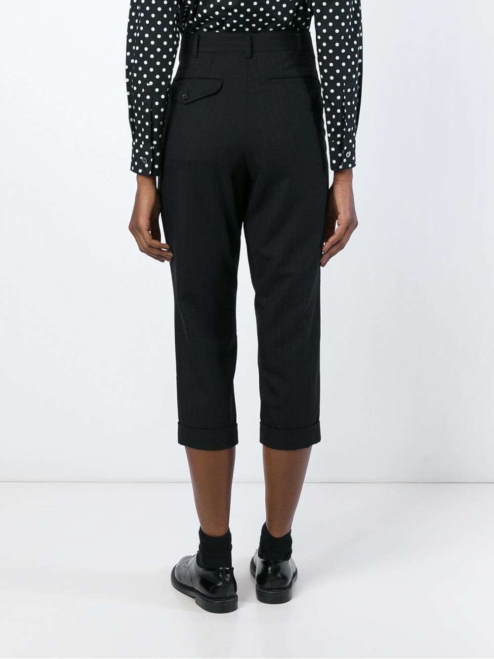 Comme Comme Trousers Black Comme Comme