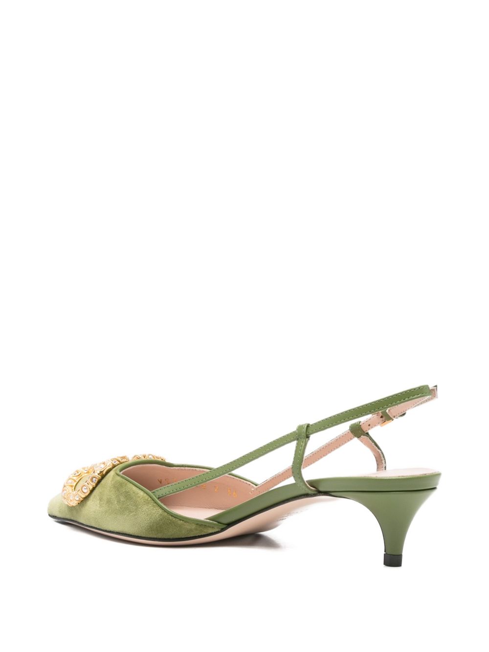 Valentino Garavani With Heel Green Valentino Garavani