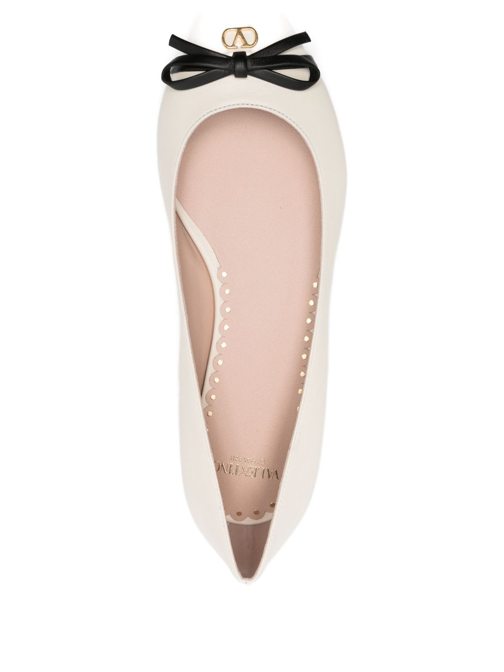 Valentino Garavani Flat shoes Ivory Valentino Garavani 