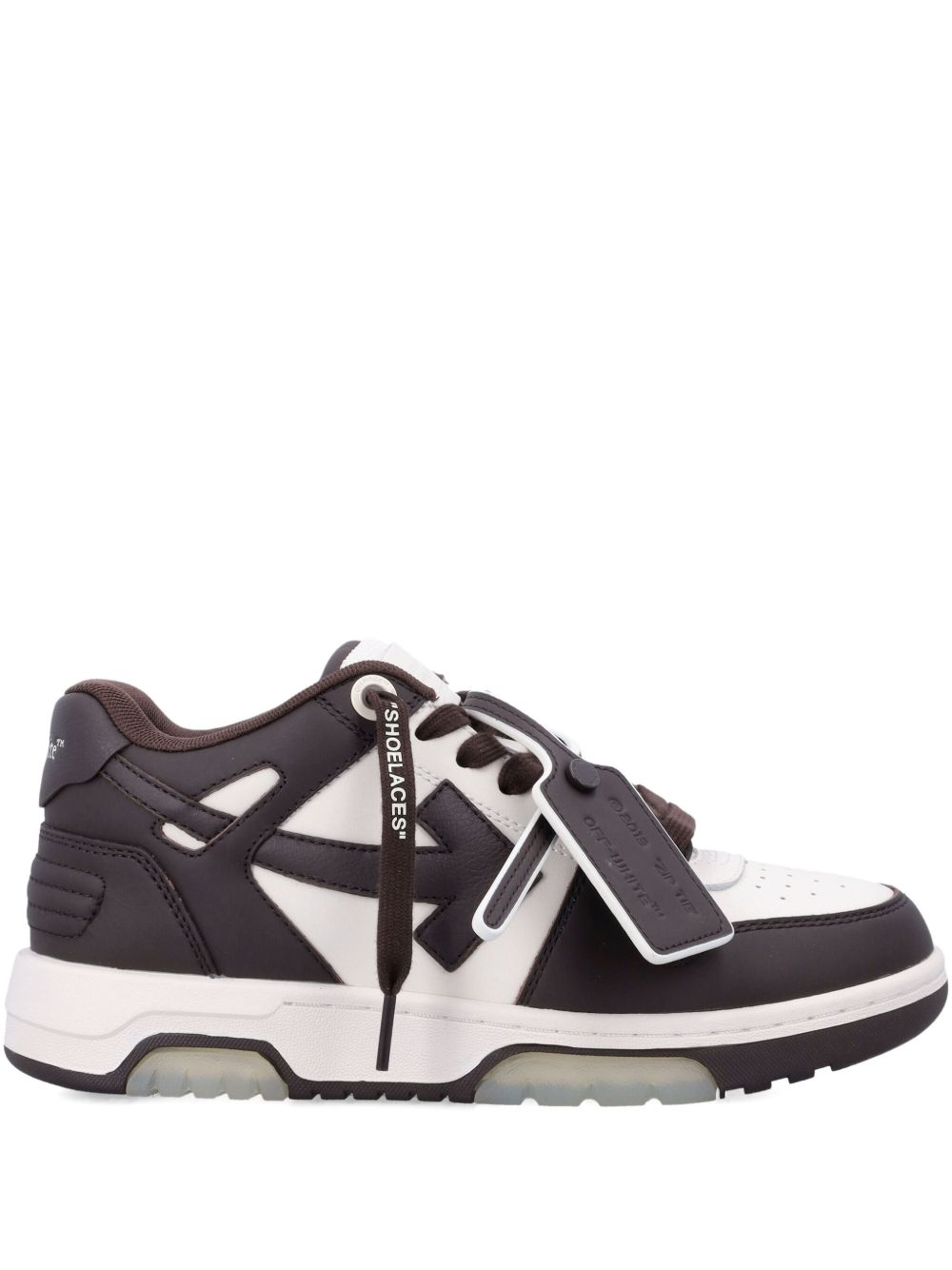 Off White Sneakers Brown Off White 