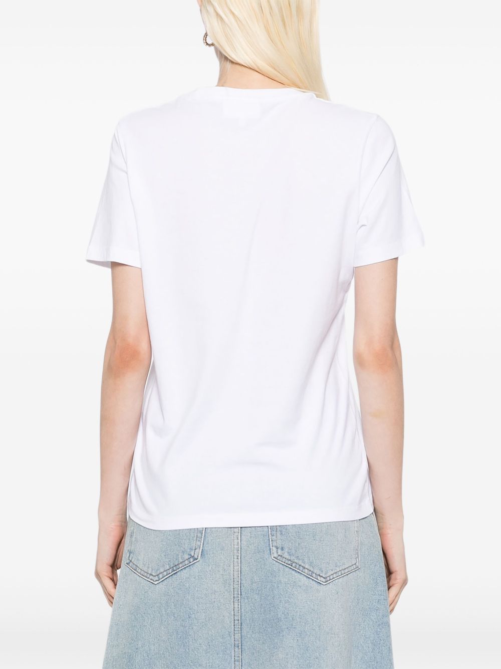Maison Kitsuné MAISON KITSUNE' T-shirts and Polos White Maison Kitsuné