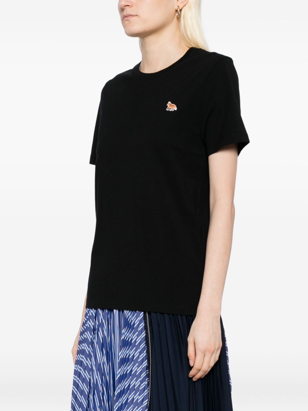 Maison Kitsuné MAISON KITSUNE' T-shirts and Polos Black Maison Kitsuné