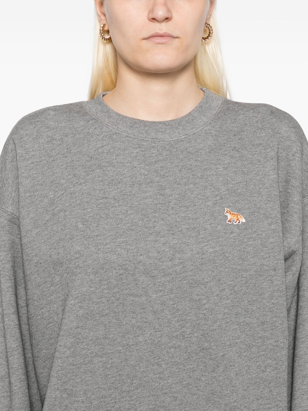 Maison Kitsuné MAISON KITSUNE' Sweaters Grey Maison Kitsuné