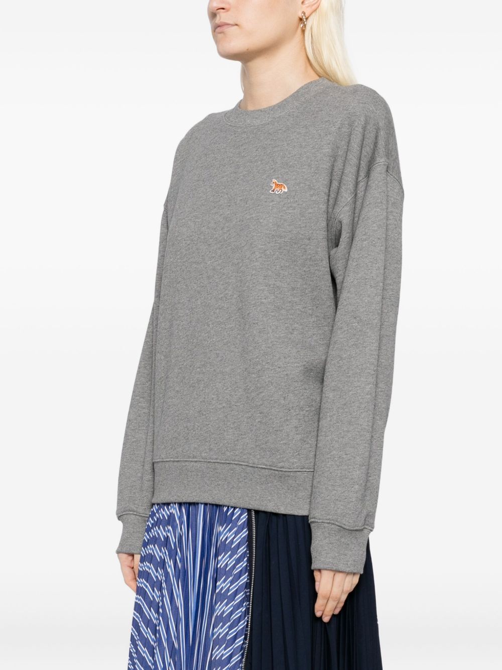 Maison Kitsuné MAISON KITSUNE' Sweaters Grey Maison Kitsuné