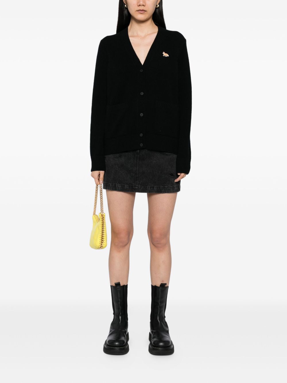 Maison Kitsuné MAISON KITSUNE' Sweaters Black Maison Kitsuné