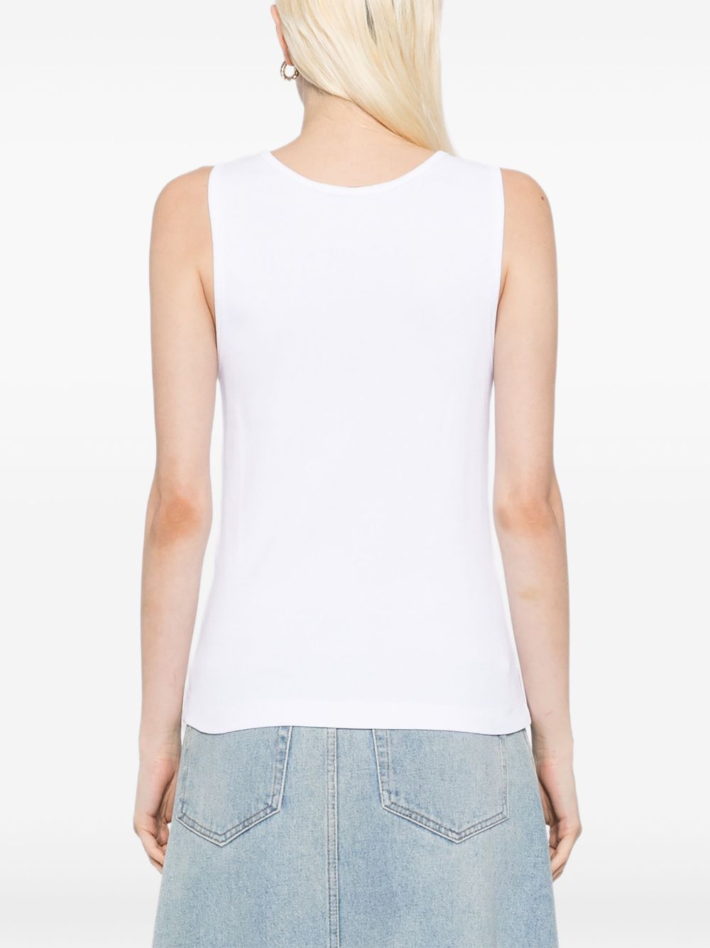 Maison Kitsuné MAISON KITSUNE' Top White Maison Kitsuné